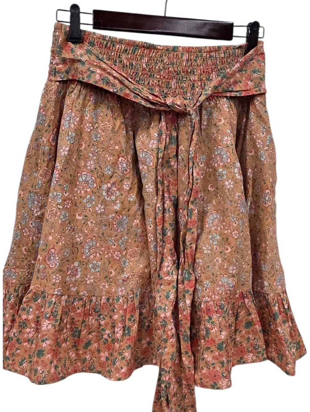 Downeast med Floral western prairie circle skirt